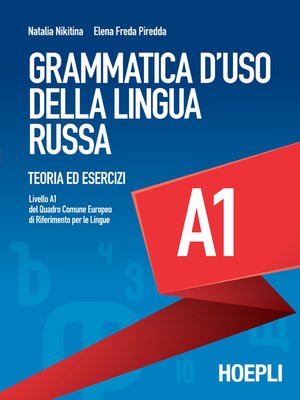 cover image of Grammatica d'uso della lingua russa A1